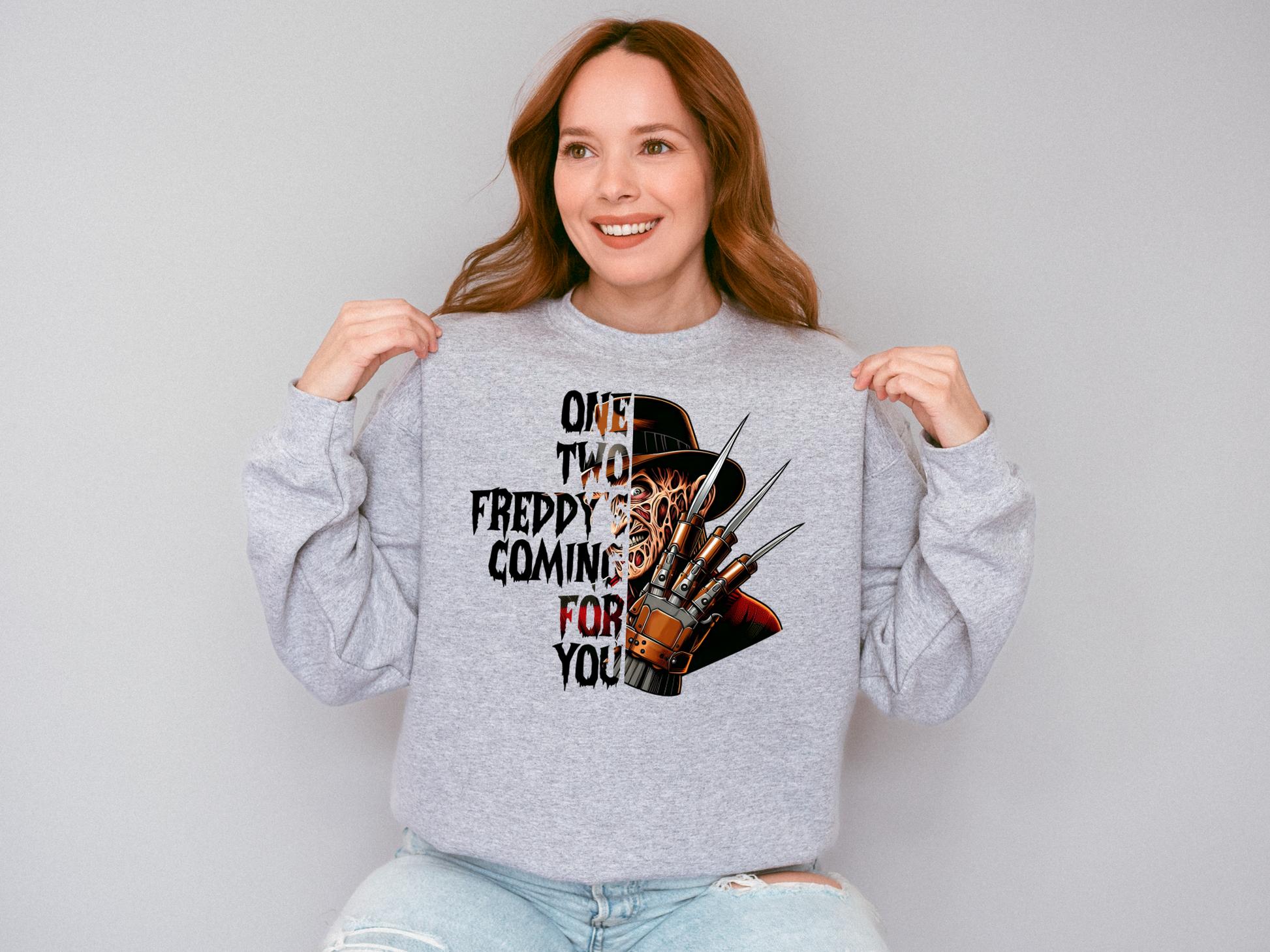Choose your Halloween Character Crew Neck Sweatshirt