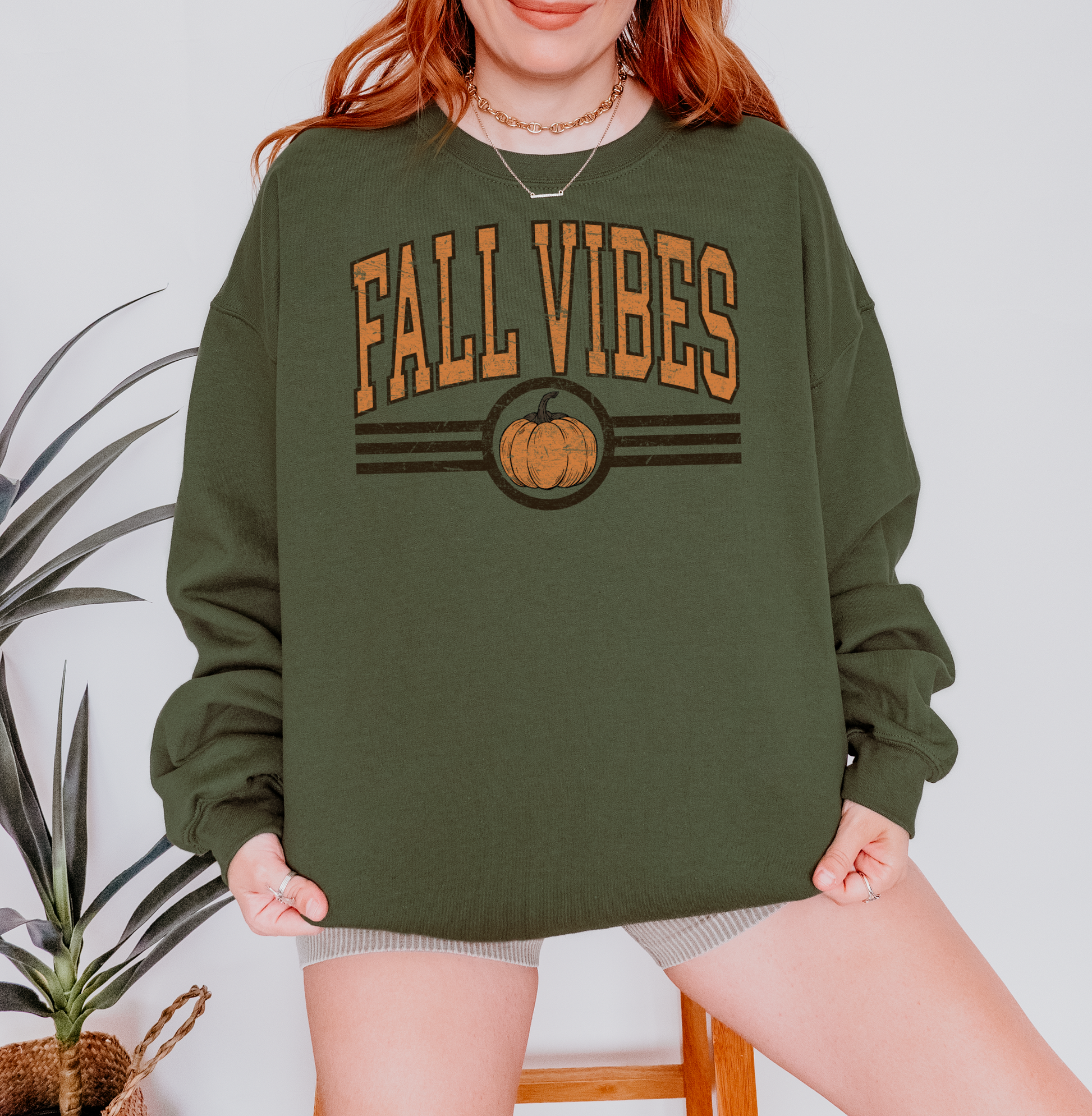 Fall Vibes Crew Neck