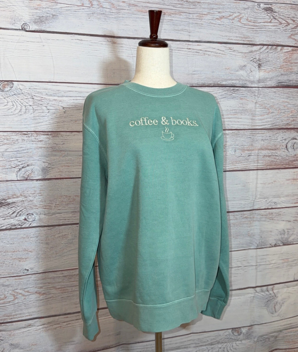 Coffee & Books Crew Neck
