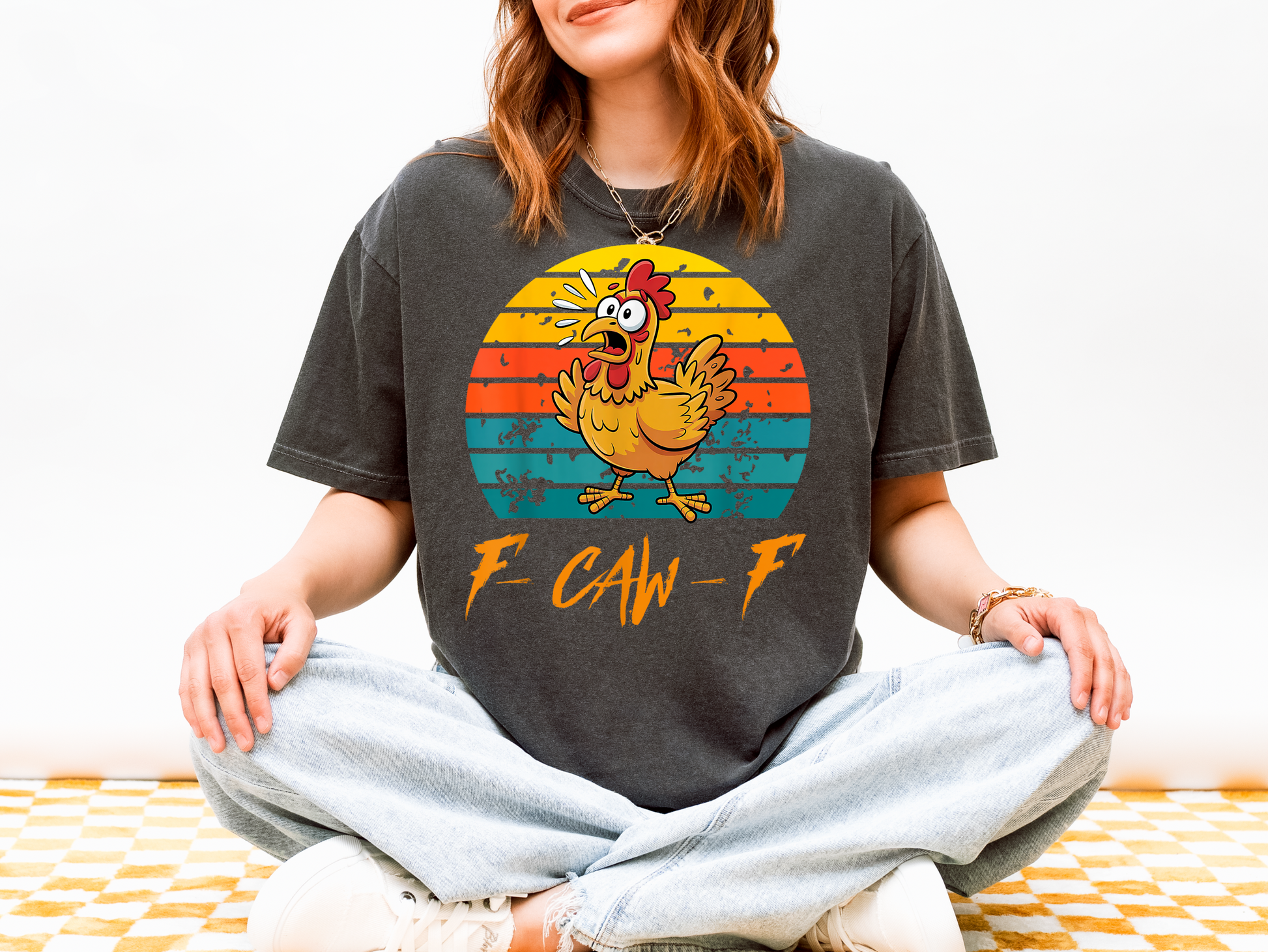 F-Caw-F funny comfort colors Tshirt
