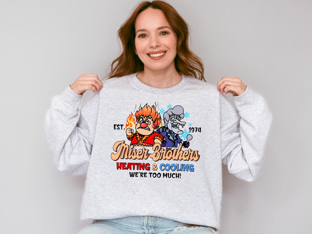 The Miser Brothers Christmas Crew Neck Sweatshirt