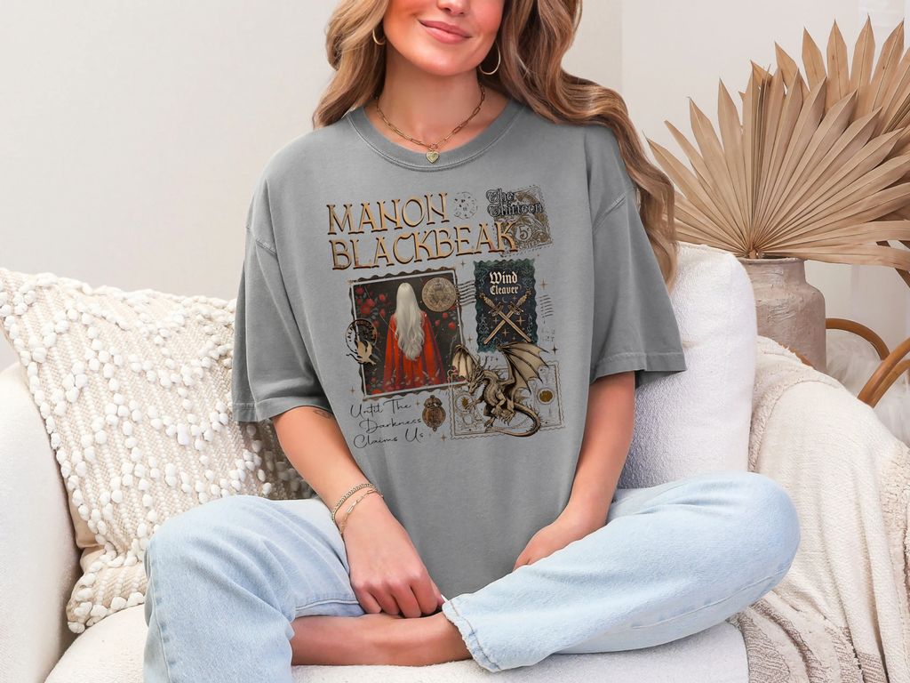 Manon Blackbeak - TOG - Comfort Colors Bookish Tshirt