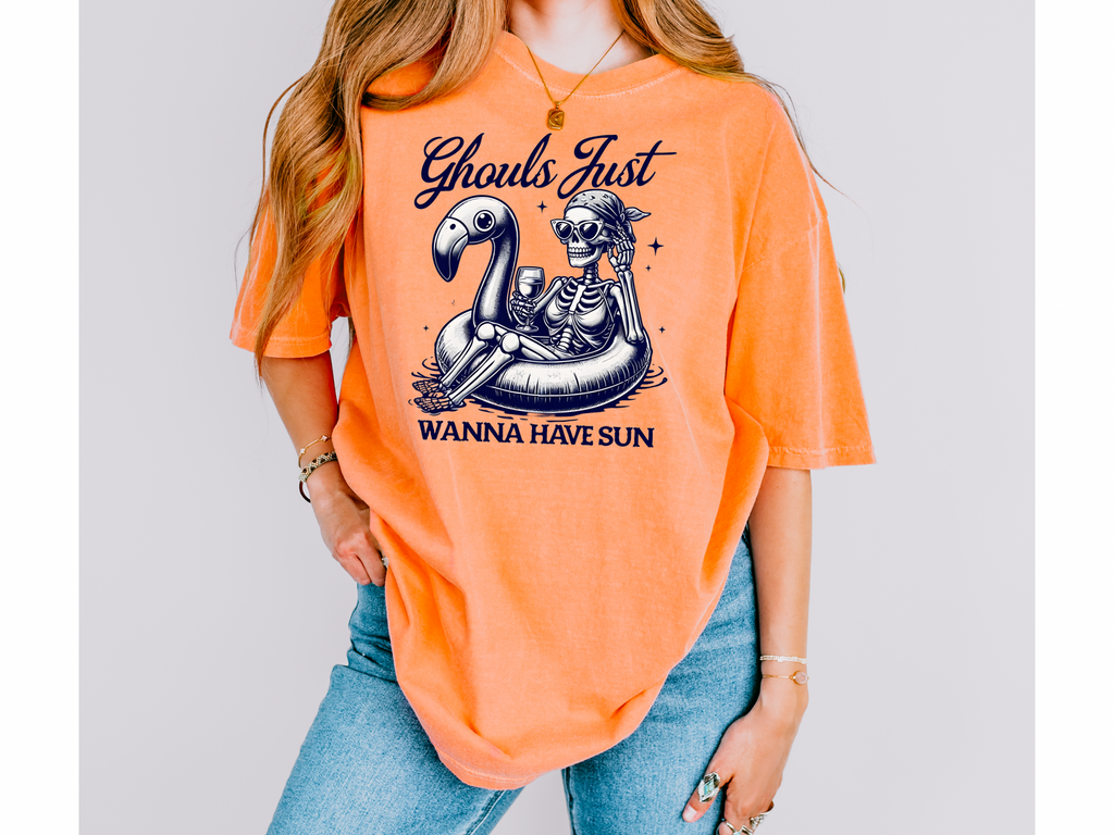 Ghouls Just Wanna Have Sun - Comfort Colors Tshirt