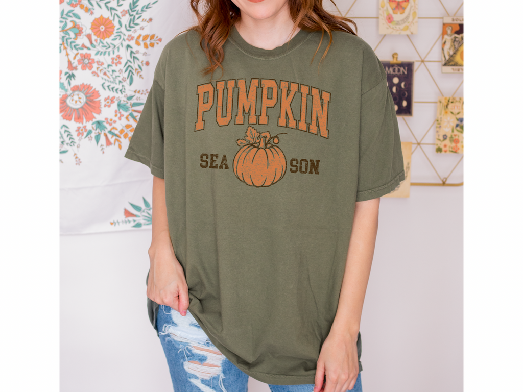 Pumpkin Season - Comfort Colors Tshirt