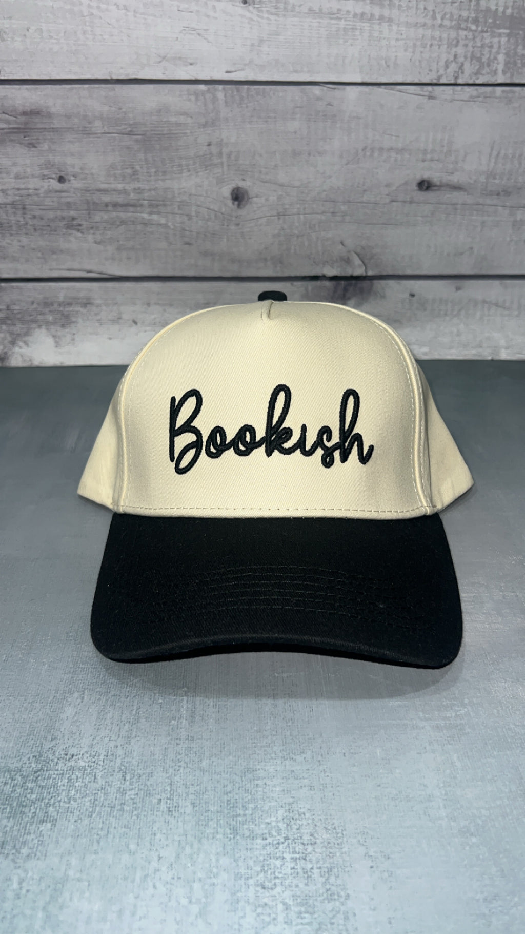 Bookish Cursive Trucker Hat