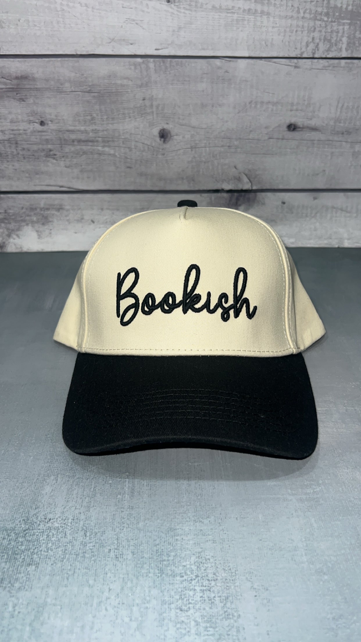 Bookish Cursive Trucker Hat