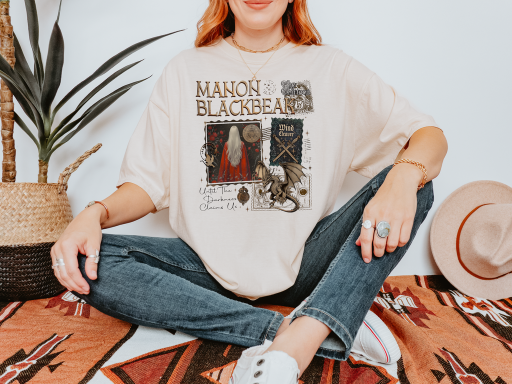 Manon Blackbeak - TOG - Comfort Colors Bookish Tshirt