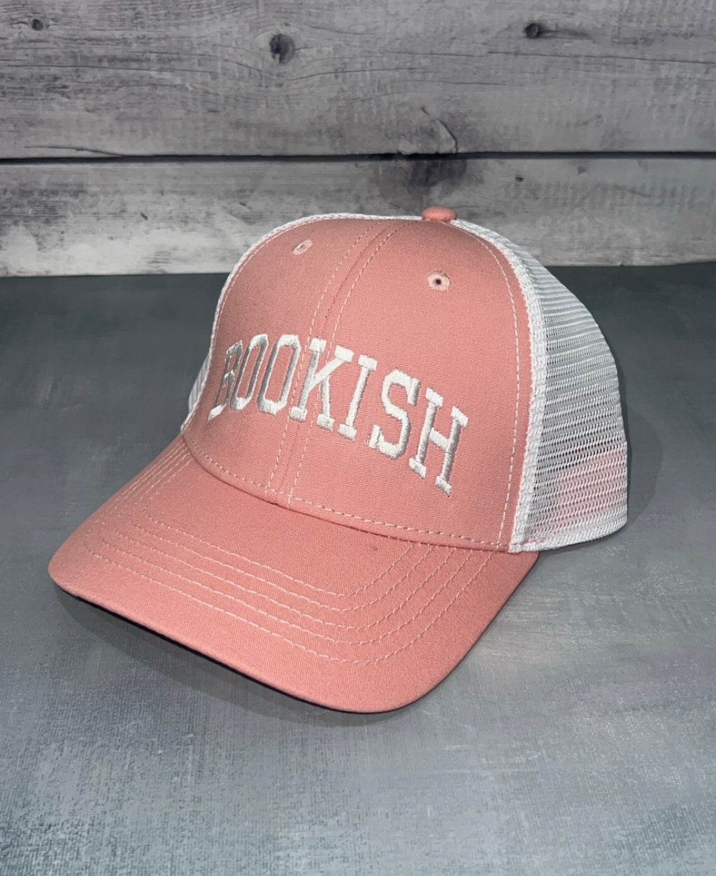 Bookish Block Letter Trucker Hat