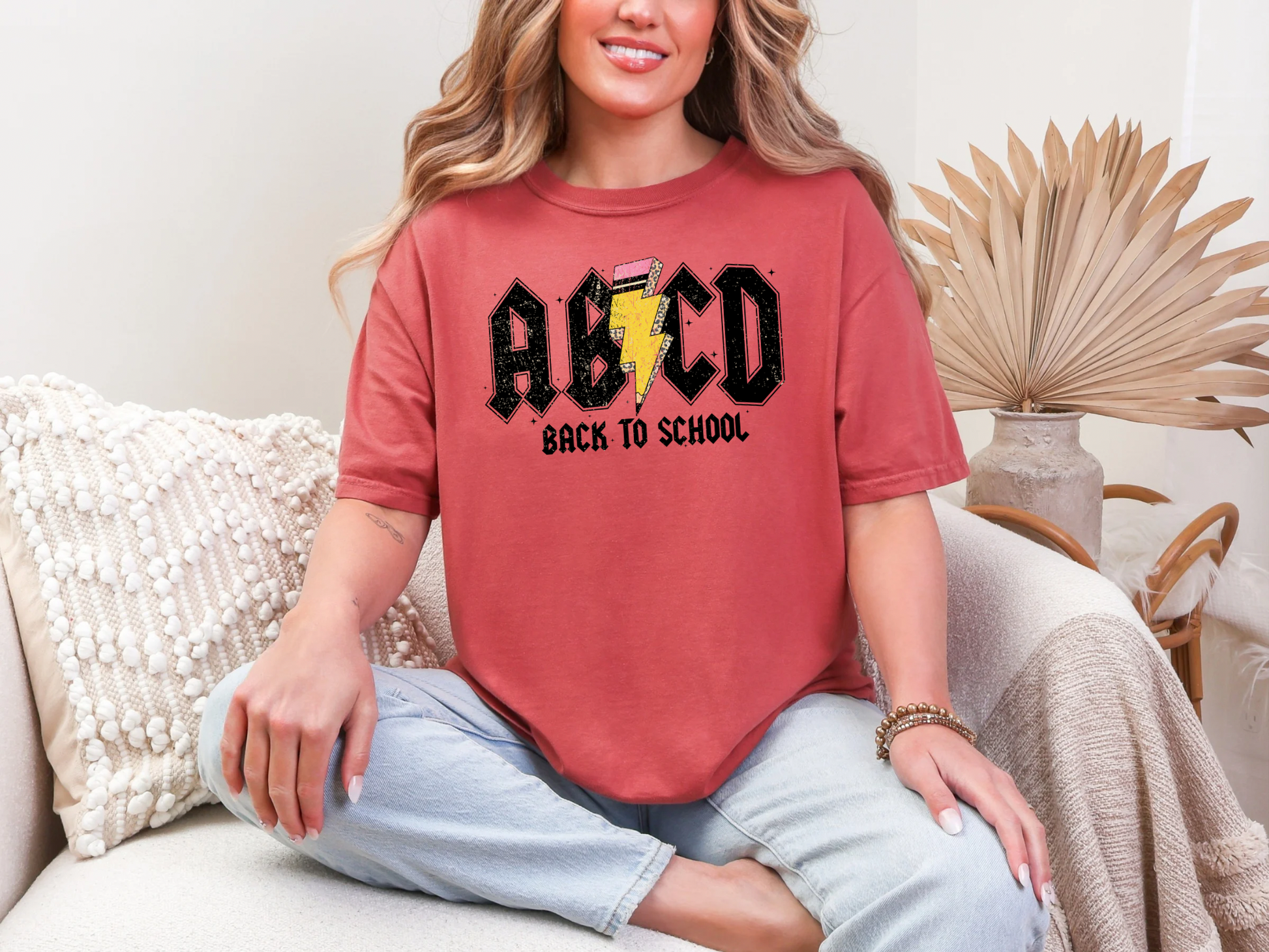 ABCD Back To School Comfort Colors Tshirt