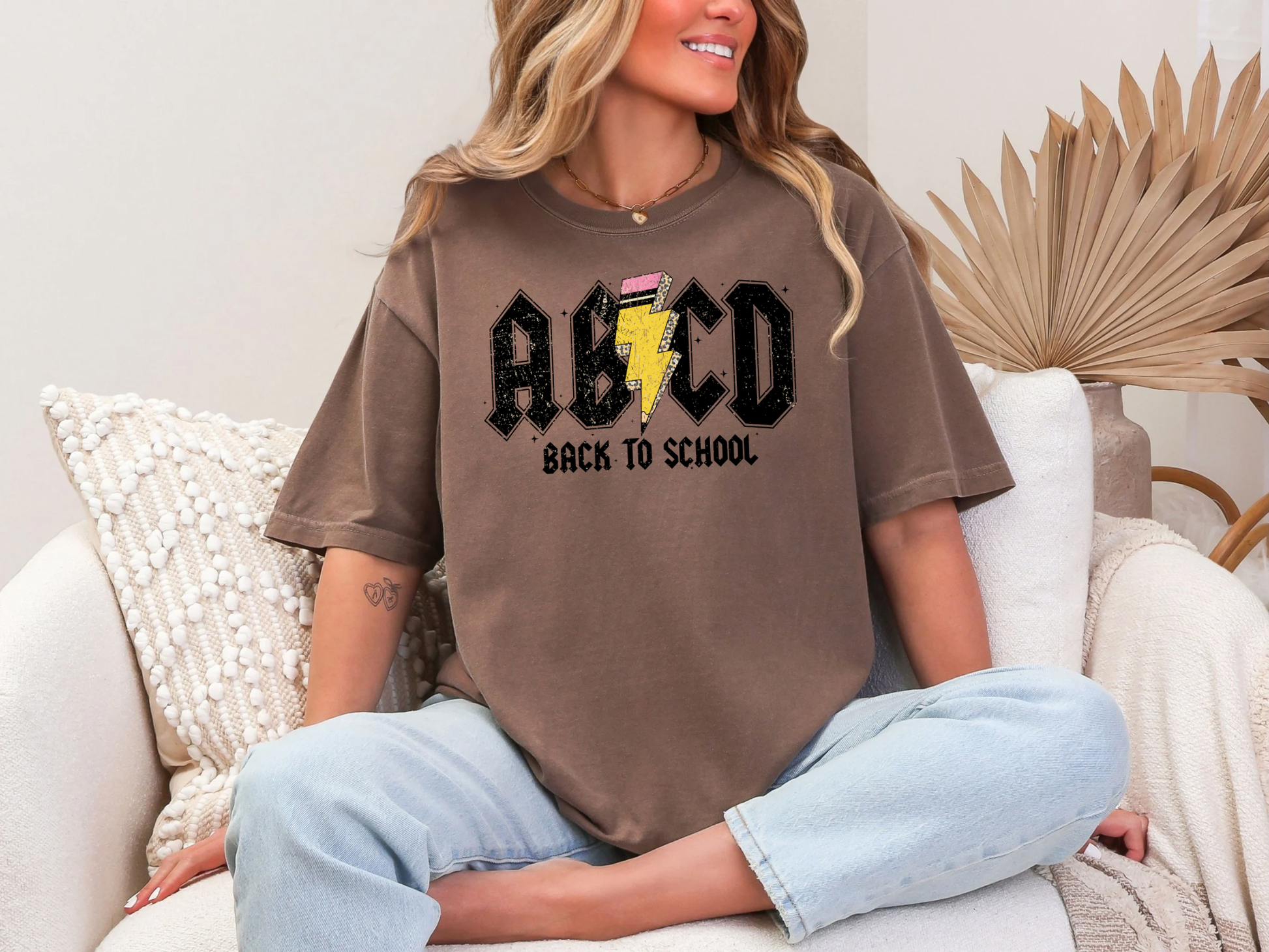 ABCD Back To School Comfort Colors Tshirt