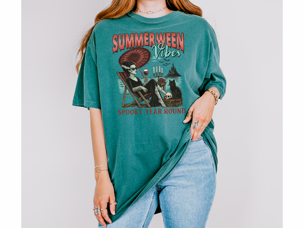 Summerween Spooky Year Round Comfort Colors Tshirt