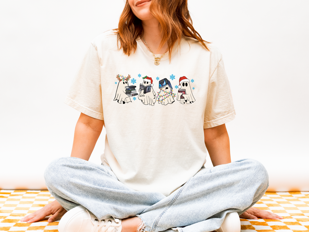 Throne of Glass Holiday Ghosts Comfort Colors Tshirt