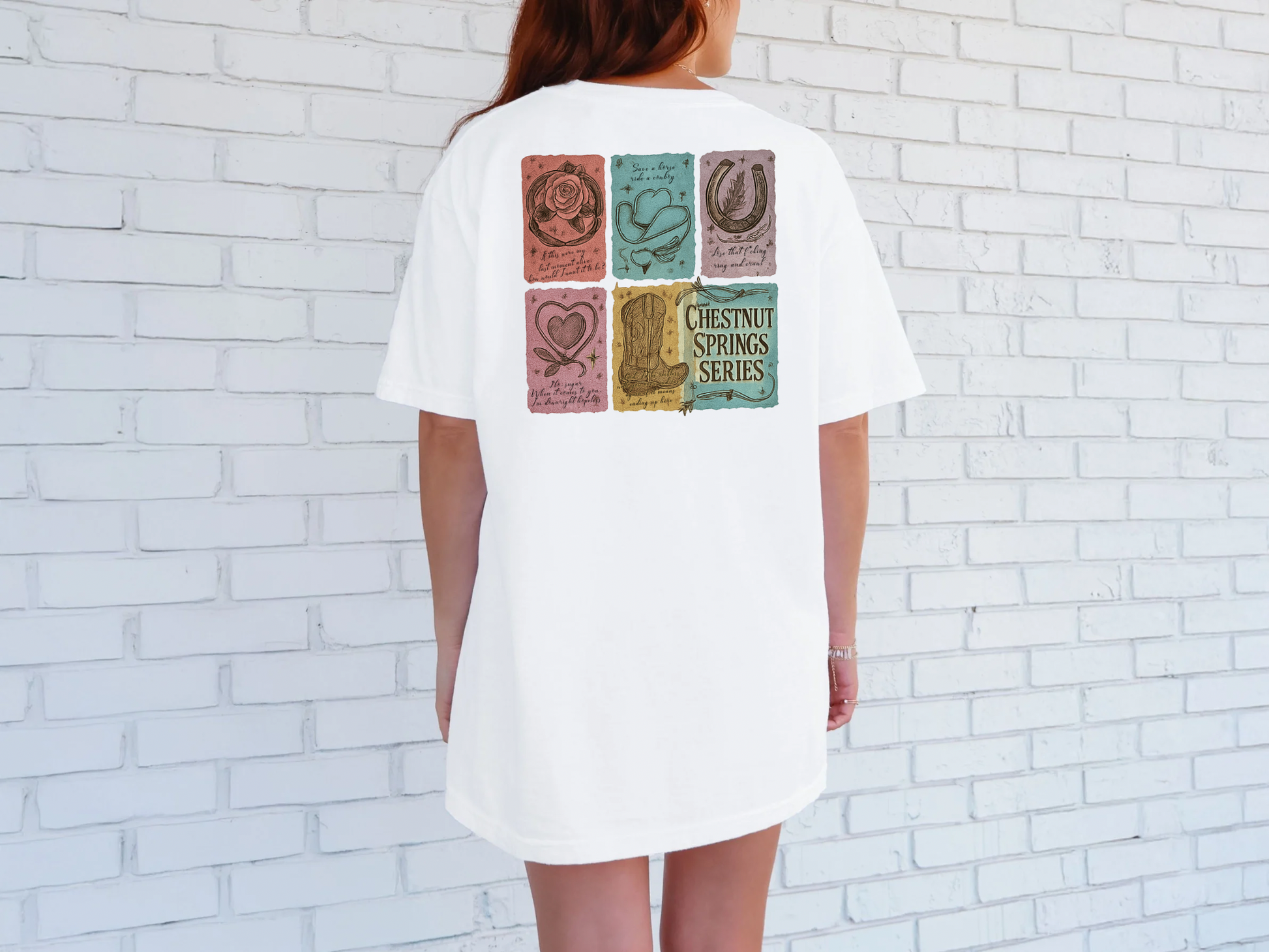 Chestnut Springs Series Comfort Colors Bookish Tshirt