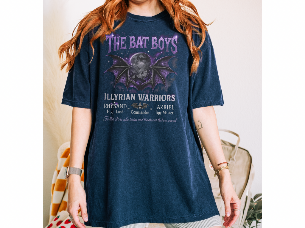 The Bat Boys - ACOTAR - Comfort Colors Bookish Tshirt
