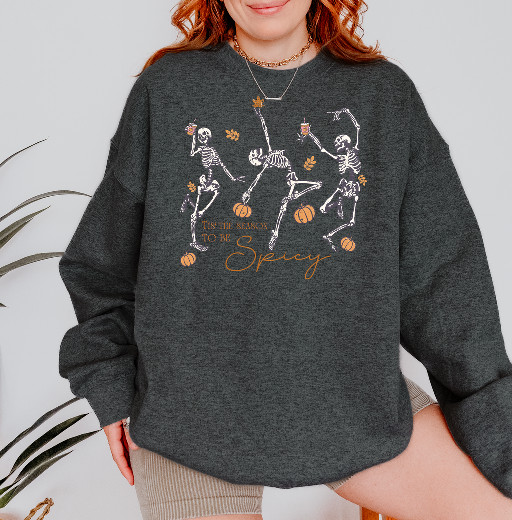 Tis the season to be spicy crew neck