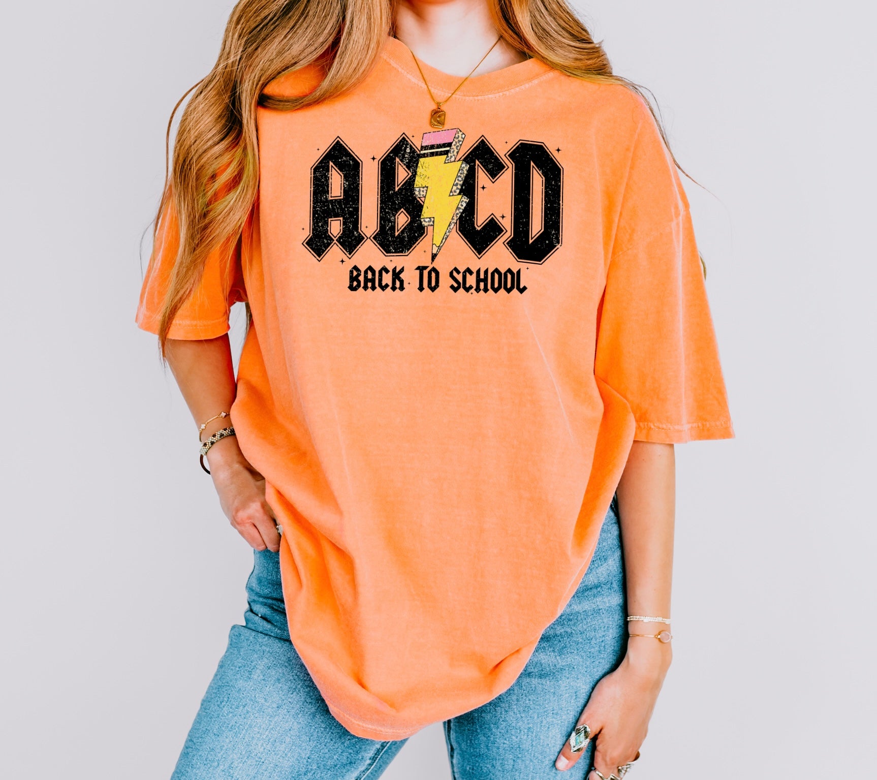 ABCD Back To School Comfort Colors Tshirt