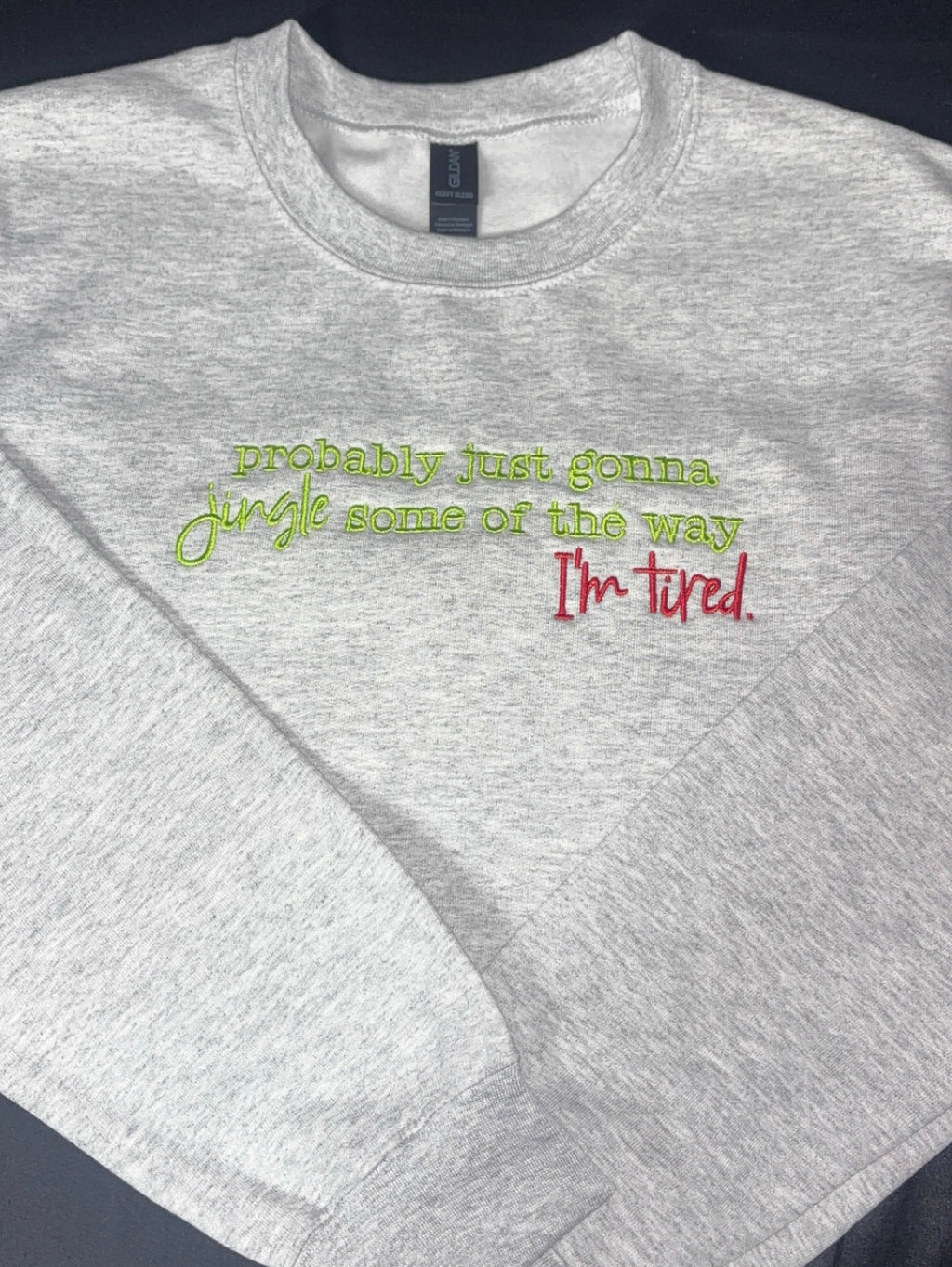 Jingle Some of The Way Christmas Crew Neck Top