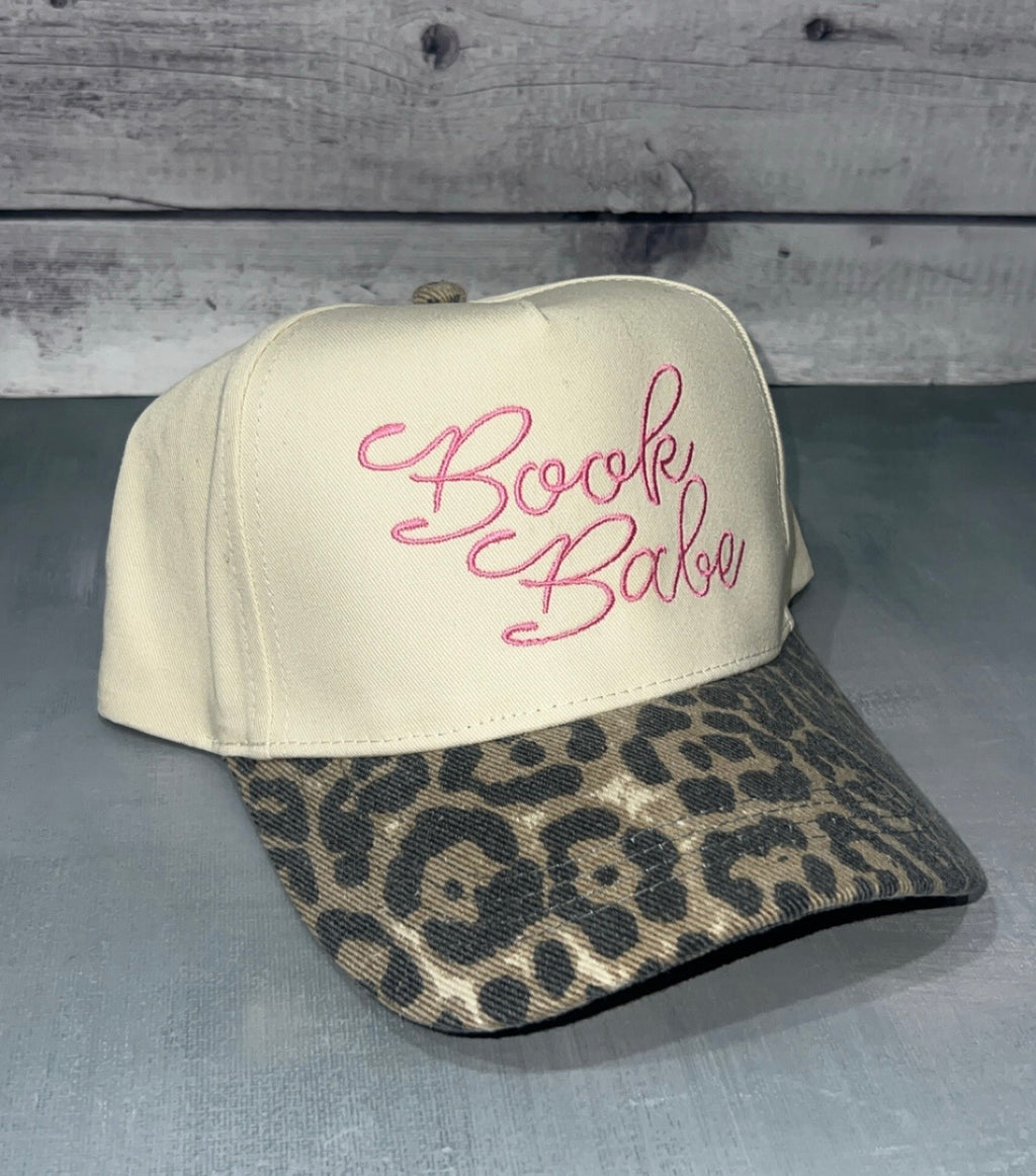 Book Babe Cursive Trucker Hat