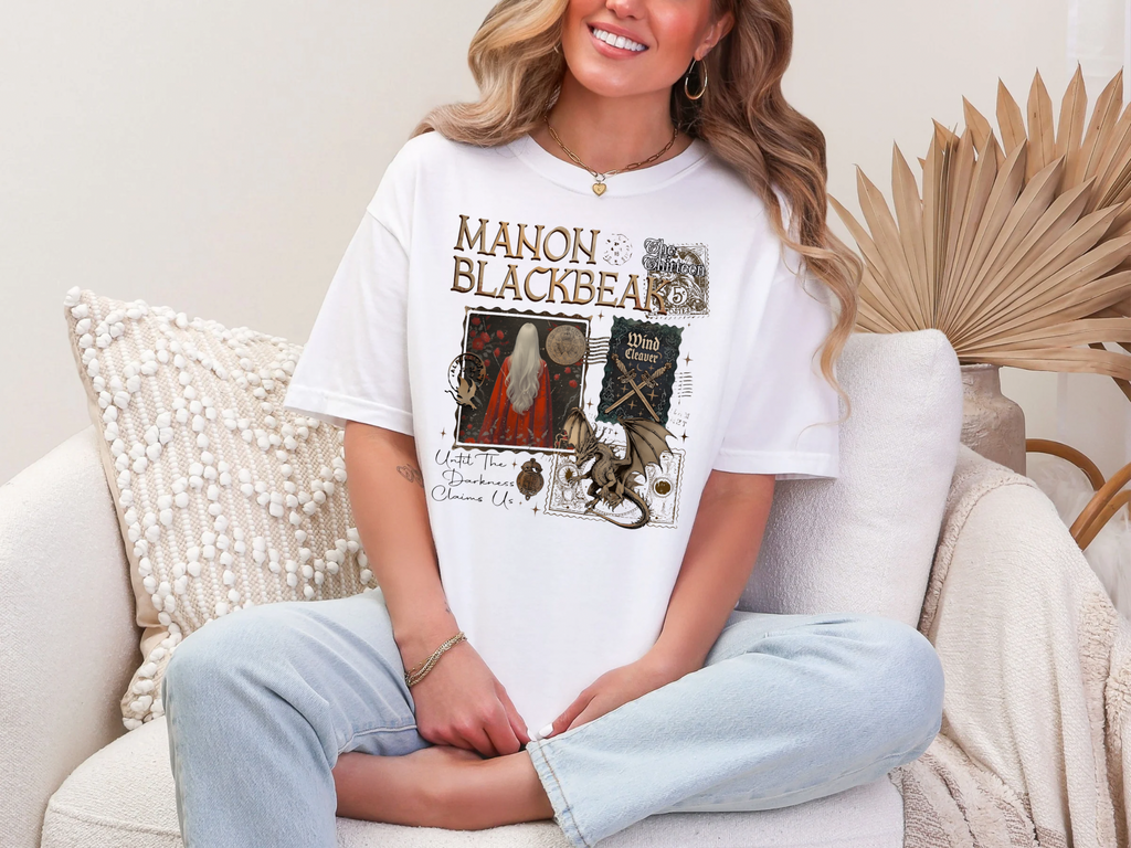 Manon Blackbeak - TOG - Comfort Colors Bookish Tshirt