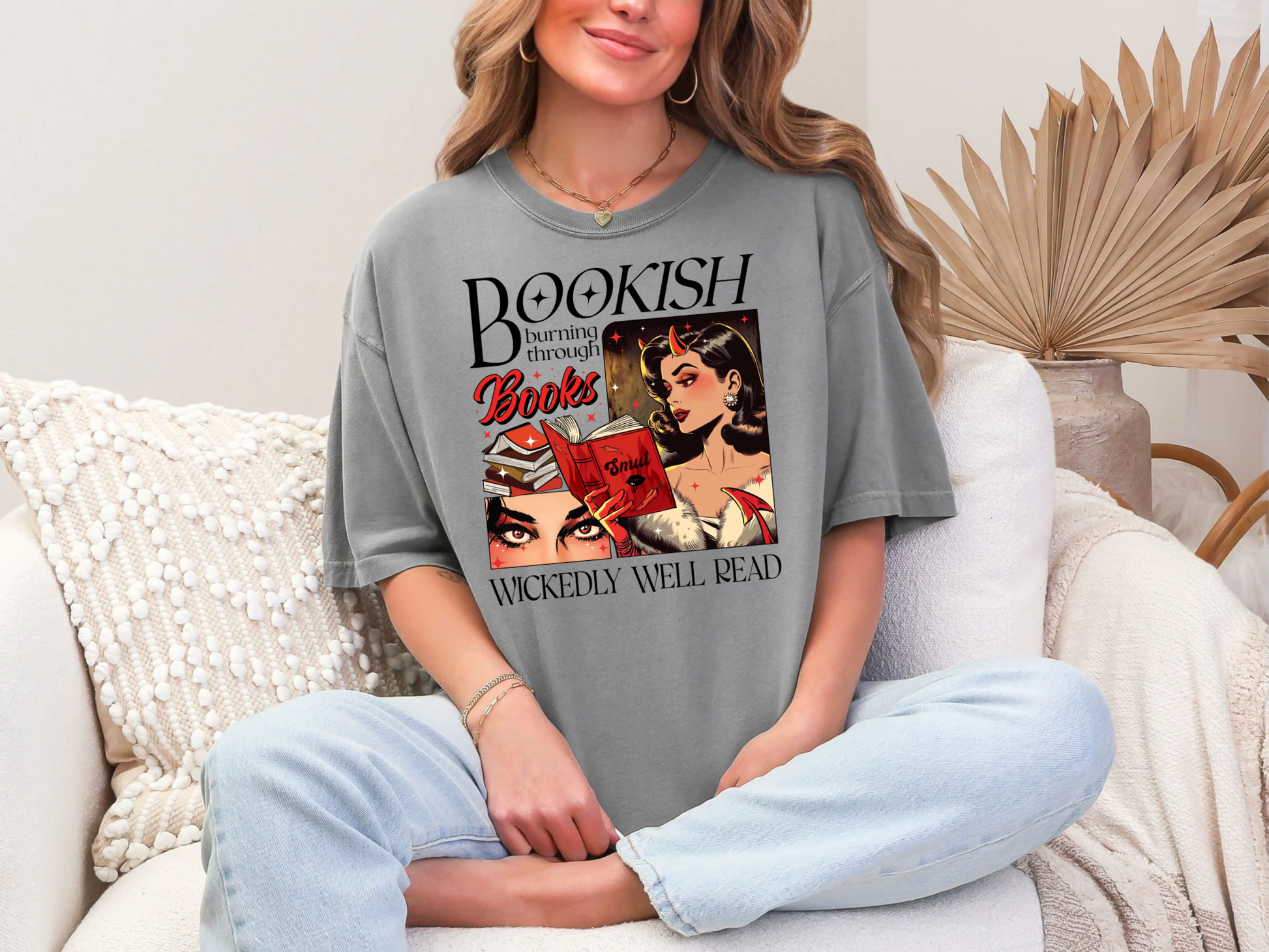 Bookish - Wickedly Well Read - Comfort Colors Tshirt