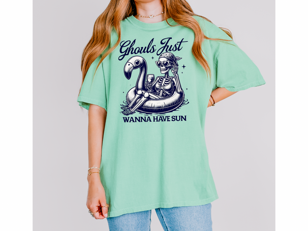 Ghouls Just Wanna Have Sun - Comfort Colors Tshirt