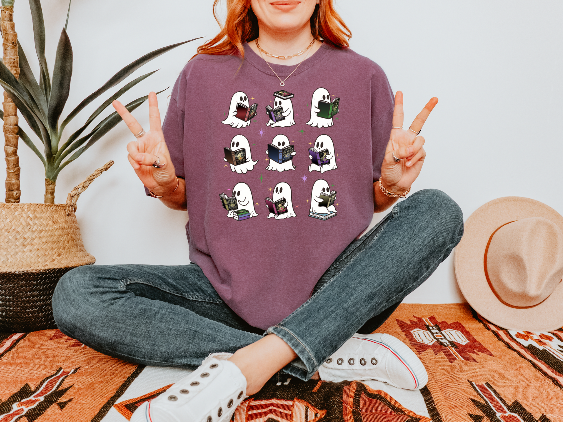 Ghosts Zodiac Academy Comfort Colors Bookish Tshirt