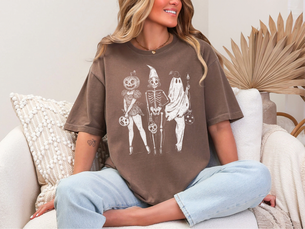 Sexy Halloween Characters Comfort Colors Tshirt