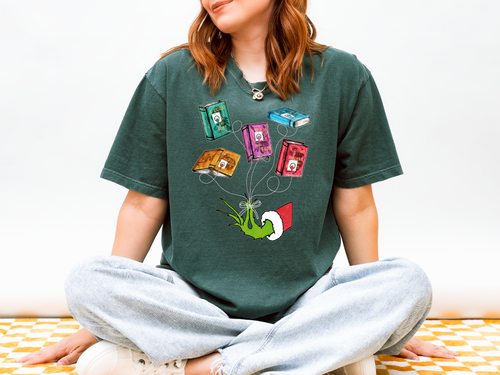 ACOTAR Grinch Comfort Colors Christmas Tshirt