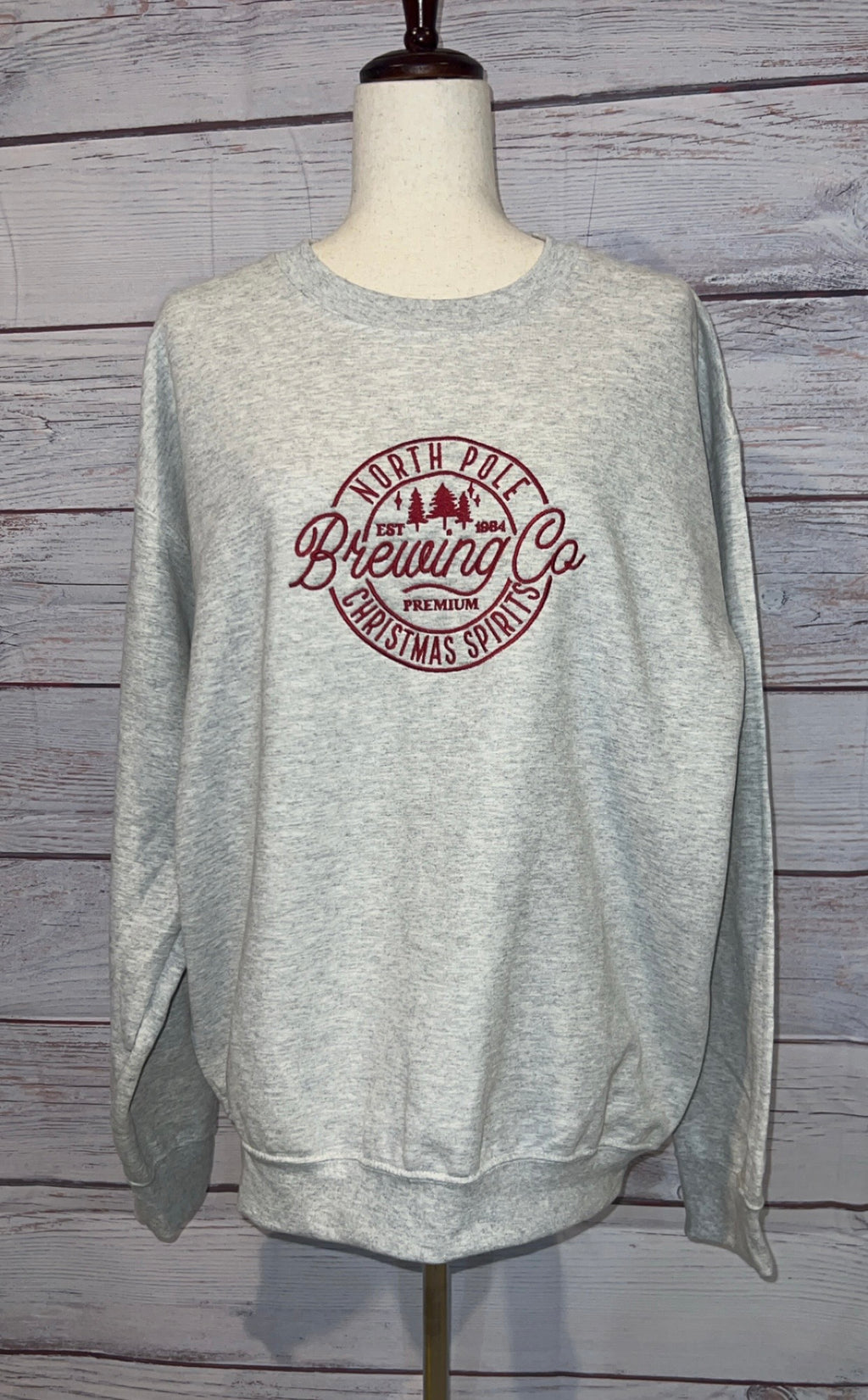 North Pole Brewing Co. Christmas Crew Neck Sweatshirt