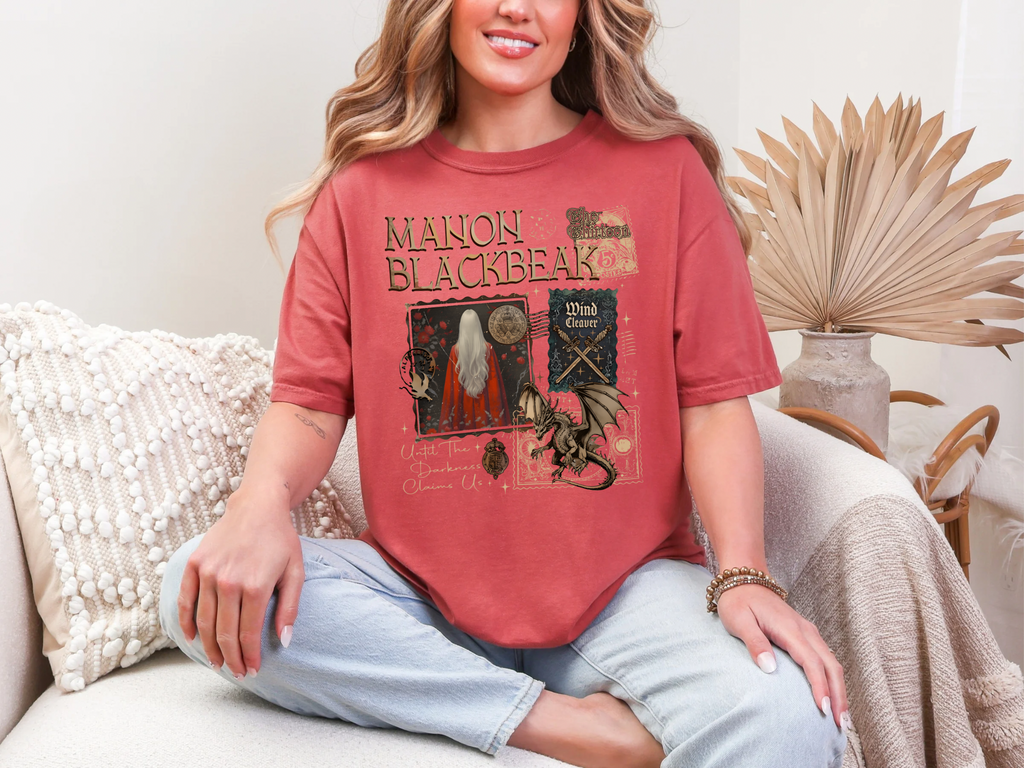 Manon Blackbeak - TOG - Comfort Colors Bookish Tshirt