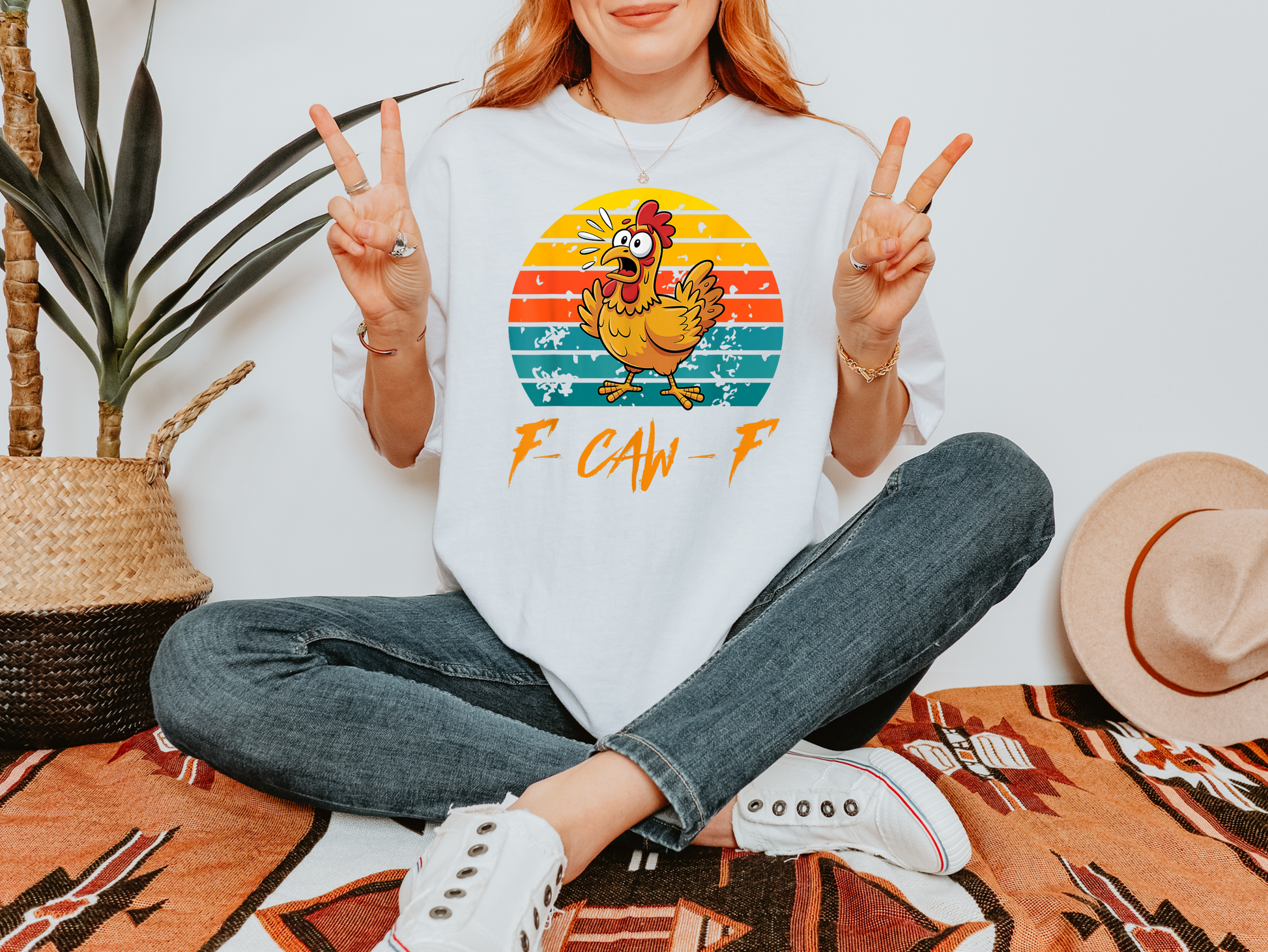 F-Caw-F funny comfort colors Tshirt