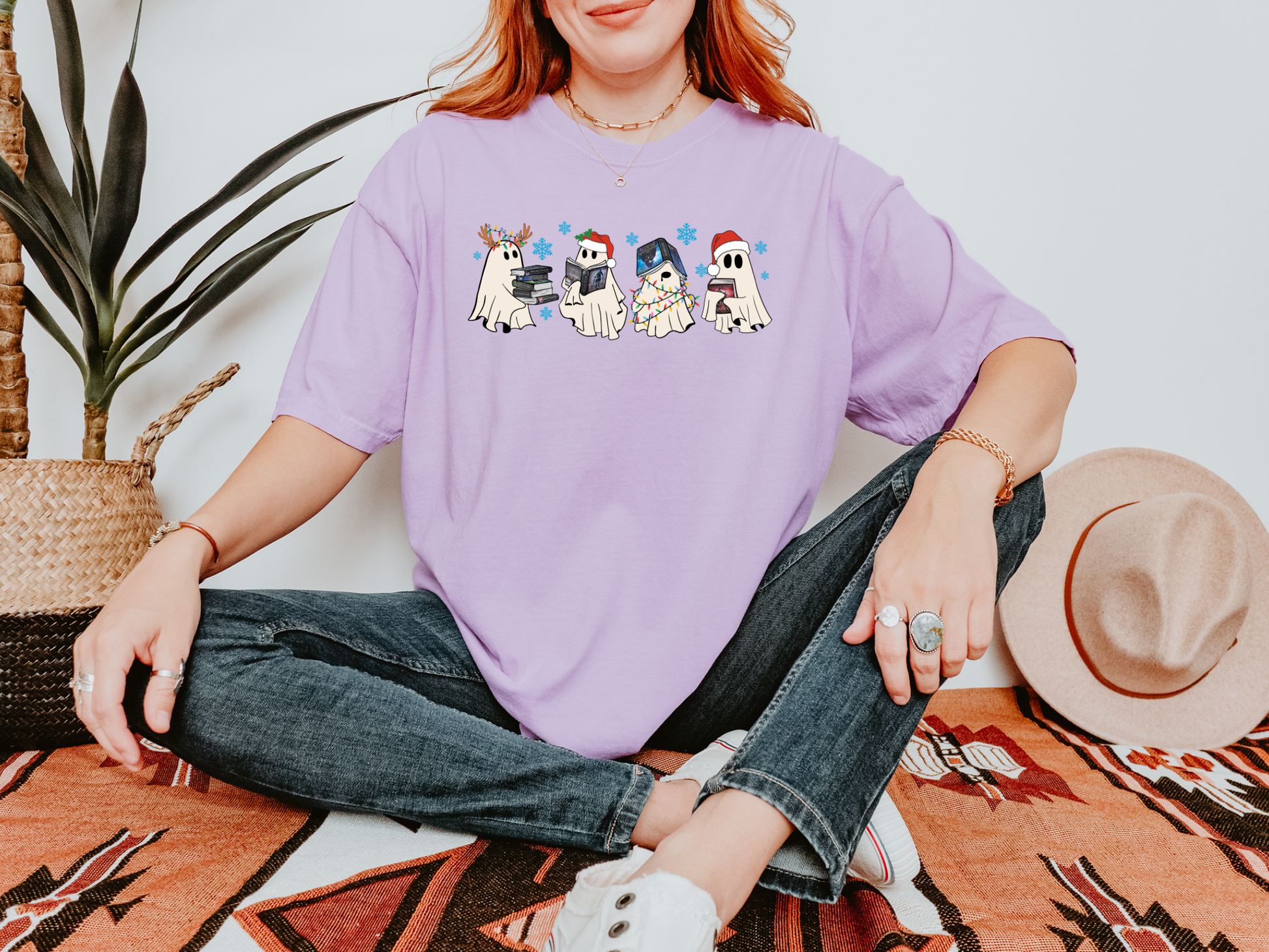 Throne of Glass Holiday Ghosts Comfort Colors Tshirt