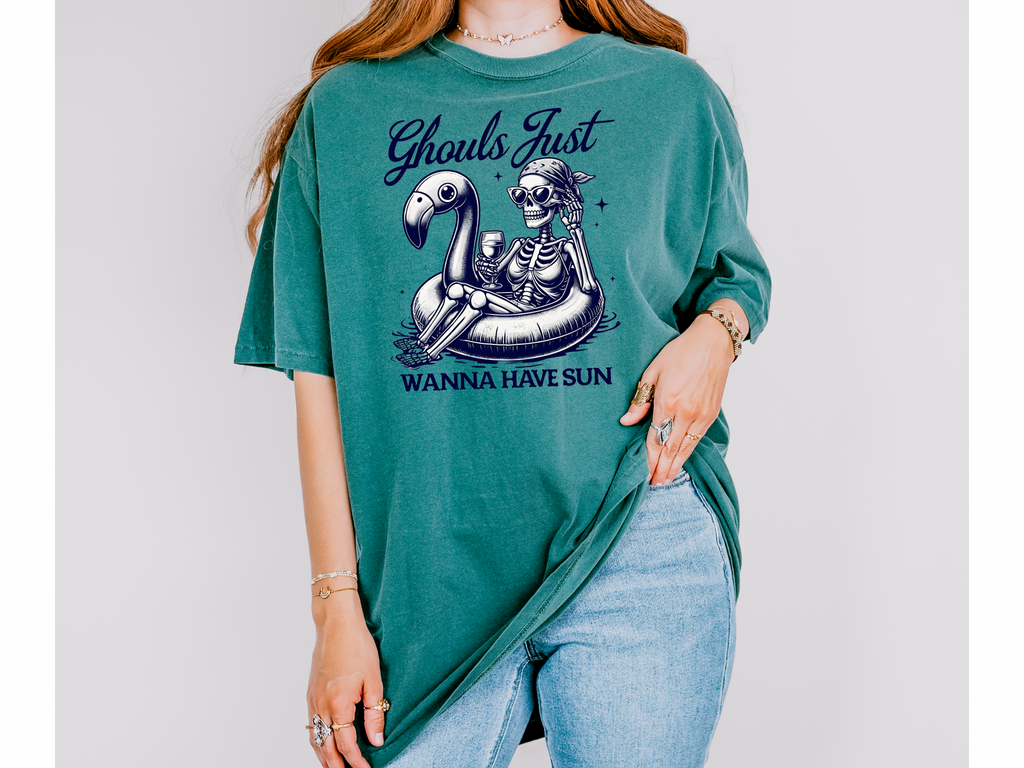 Ghouls Just Wanna Have Sun - Comfort Colors Tshirt