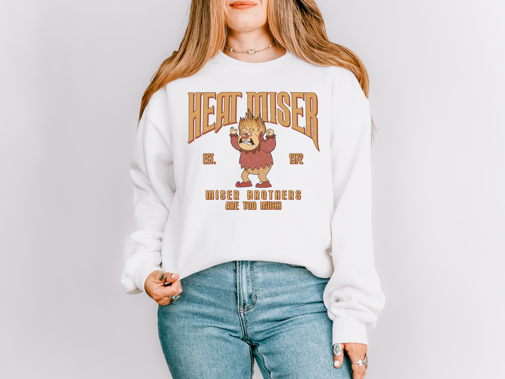 Heat Miser Brother Christmas Crew Neck Sweatshirt