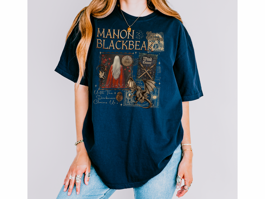 Manon Blackbeak - TOG - Comfort Colors Bookish Tshirt