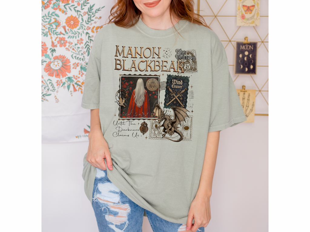 Manon Blackbeak - TOG - Comfort Colors Bookish Tshirt
