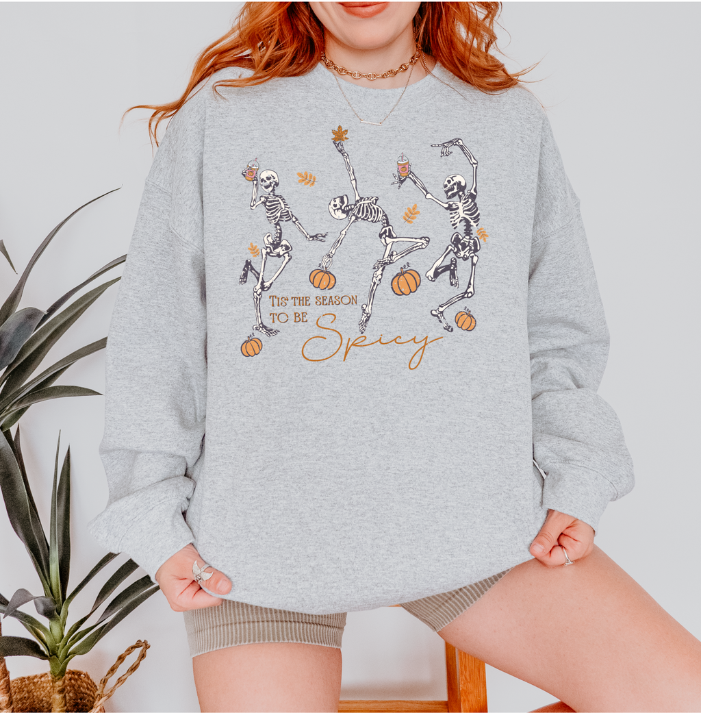 Tis the season to be spicy crew neck