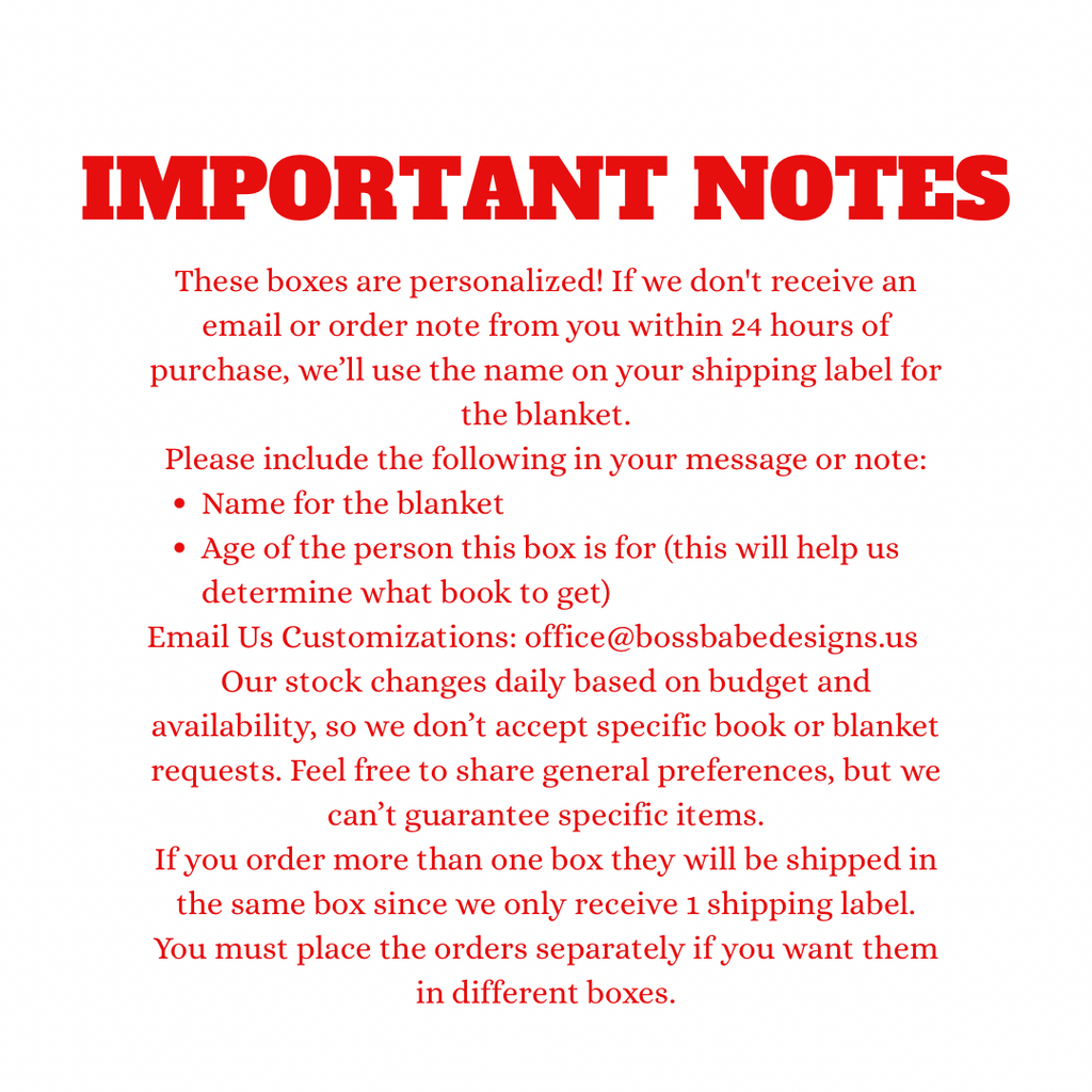 Kids Christmas Book Box