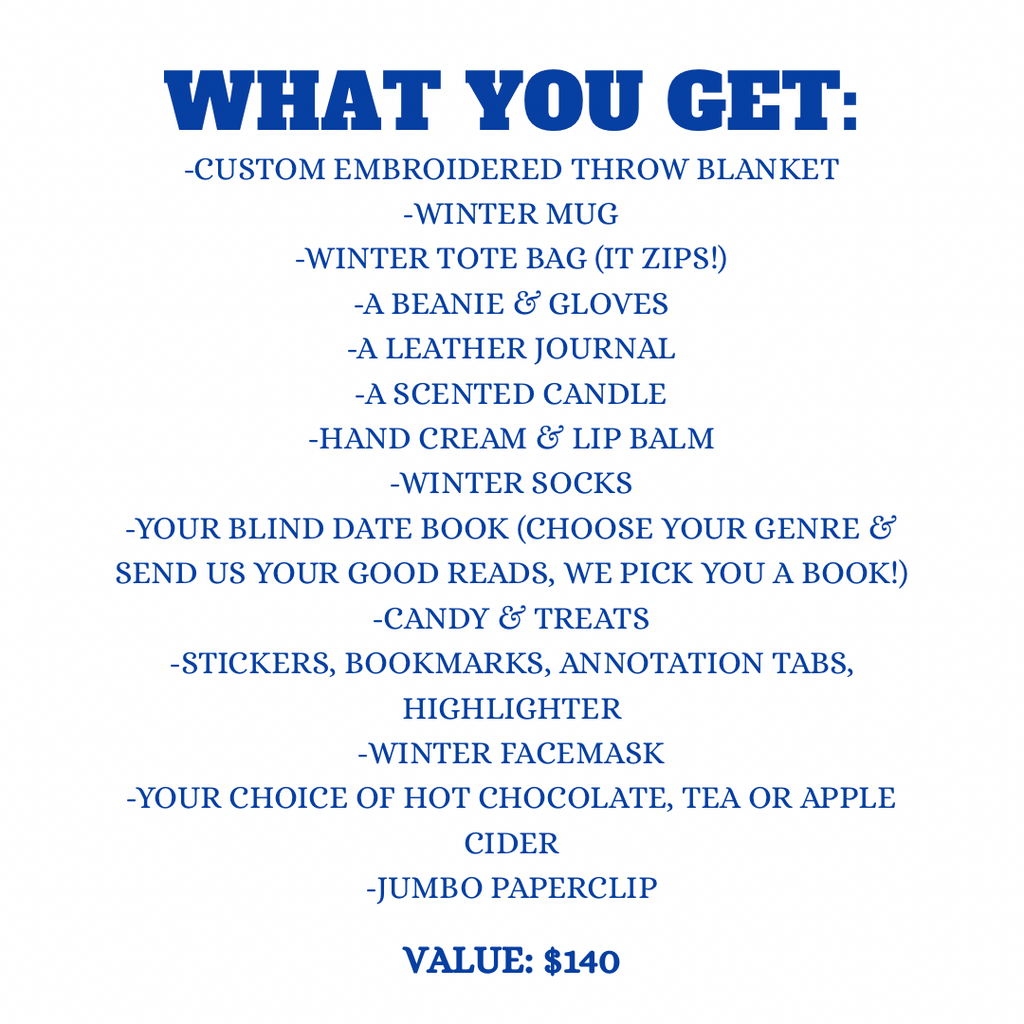 Winter Blind Date With a Book Box