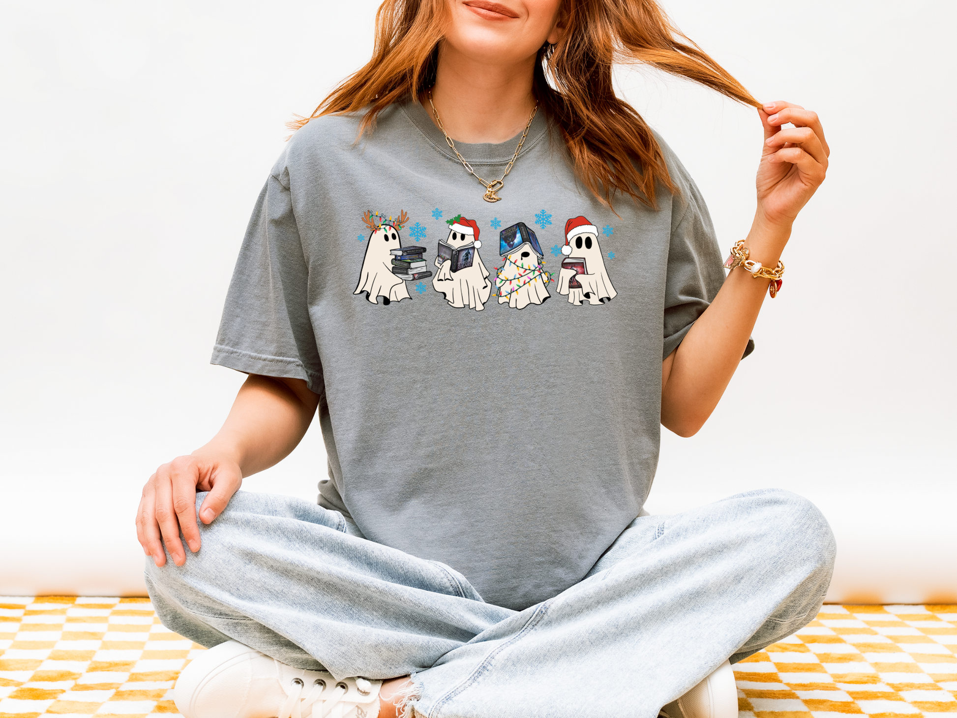 Throne of Glass Holiday Ghosts Comfort Colors Tshirt