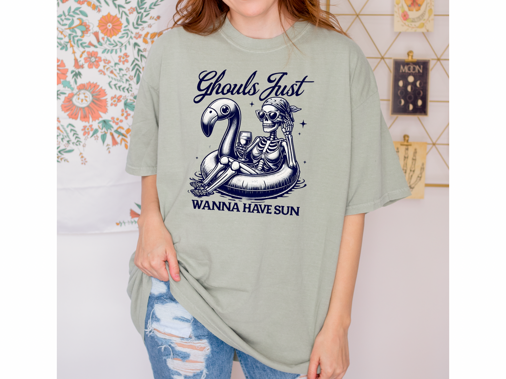 Ghouls Just Wanna Have Sun - Comfort Colors Tshirt