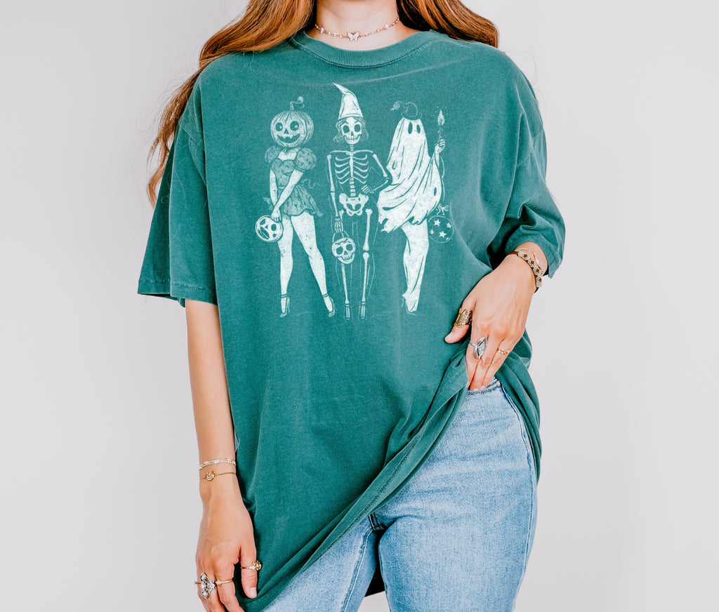 Sexy Halloween Characters Comfort Colors Tshirt