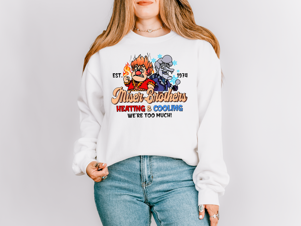 The Miser Brothers Christmas Crew Neck Sweatshirt