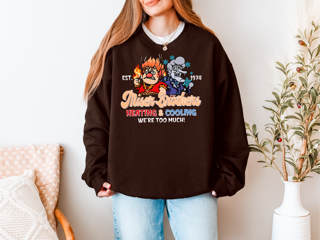 The Miser Brothers Christmas Crew Neck Sweatshirt