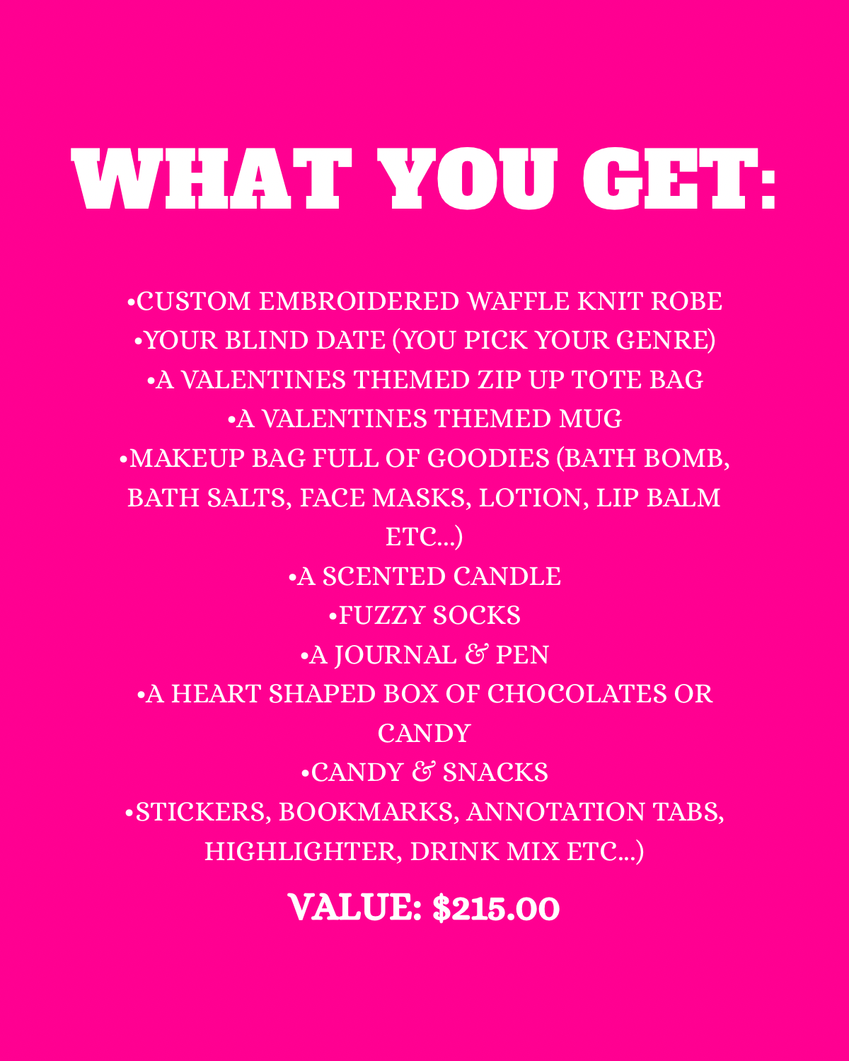 Valentine’s Blind Date With a Book Box