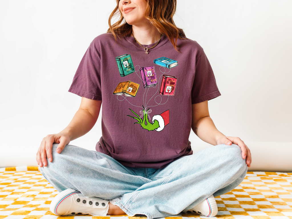 ACOTAR Grinch Comfort Colors Christmas Tshirt