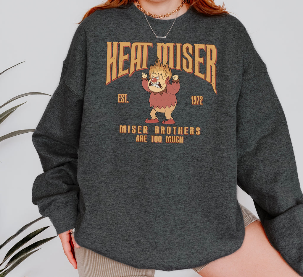 Heat Miser Brother Christmas Crew Neck Sweatshirt