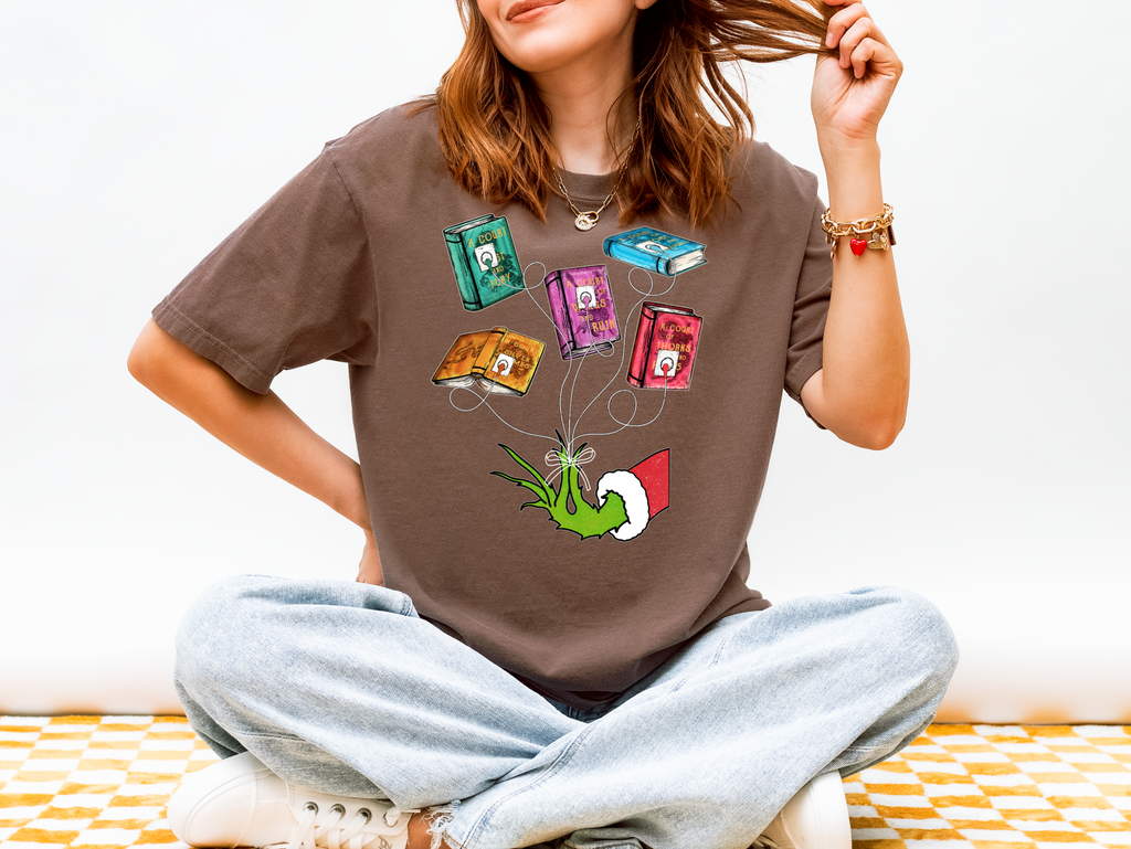 ACOTAR Grinch Comfort Colors Christmas Tshirt