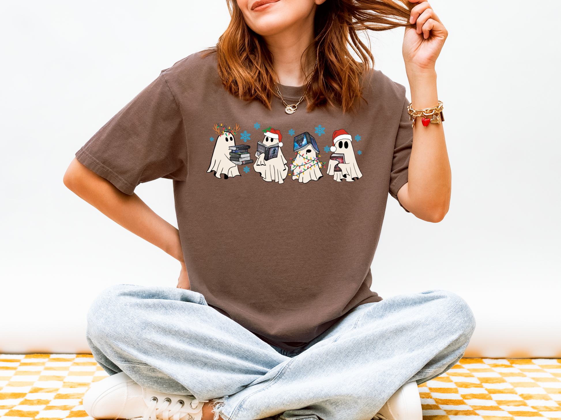 Throne of Glass Holiday Ghosts Comfort Colors Tshirt