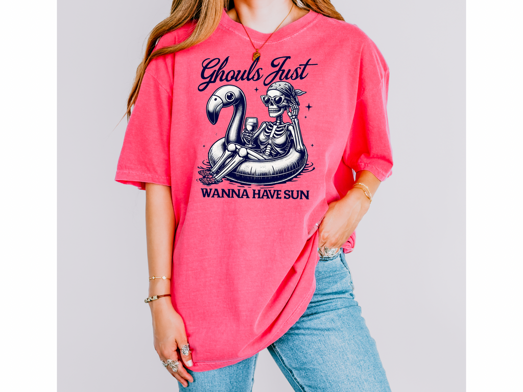Ghouls Just Wanna Have Sun - Comfort Colors Tshirt